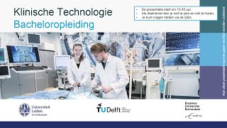 TU Delft  Online open dag maart 2021  Klinische Technologie [upl. by Eladal]