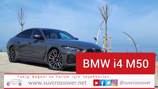 BMW i4 M50 544 PS tamamen elektrikli performansıyla 5557000 TL bmwturkey2493 [upl. by Yarak]