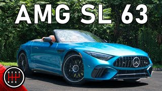 2024 Mercedes AMG SL 63 Roadster  Full Review [upl. by Yttap]