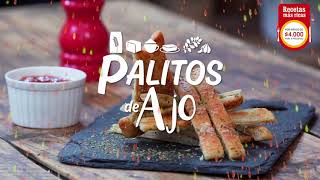 Unimarc  Recetas  Palitos de ajo [upl. by Lieno]