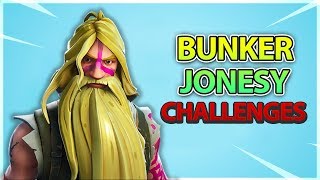 Fortnite Bunker Jonesy Challenges Guide  Overview Season 9 [upl. by Ferrand]