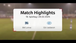 Highlights BW Lohne  SSV Jeddeloh II [upl. by Riggs]