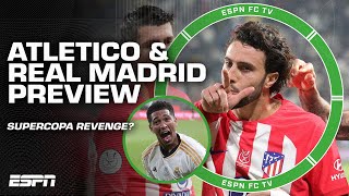 REVENGE for Supercopa 👀 PREVIEW for Atletico Madrid vs Real Madrid in Copa del Rey  ESPN FC [upl. by Danny]