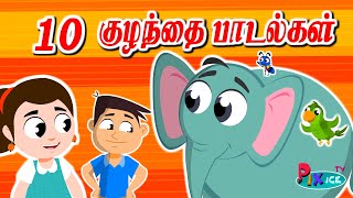 Pixice TV Live  Anile Anile Padalgal  Kids Tamil Rhymes  Kulanthai Pattu  தமிழ் மழலையர் பாடல்கள் [upl. by Ever]