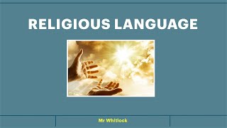 Religious Language [upl. by Naitsirt362]