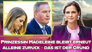 Prinzessin Madeleine von Schweden reist nach New York und bleibt wieder allein – das ist der Grund [upl. by Hittel]