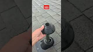 Roof pipe boot repair [upl. by Sabec]