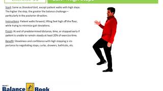 Exercise 51 Gait  High Steps [upl. by Ailes]