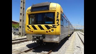 Treneando en Lisboa Comboios de Portugal CP metro y tranvías Parte 1 [upl. by Ahsyas410]