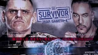 WWE Survivor Series War Games 2024 Match Card HD [upl. by Eiramesor651]