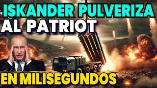 🔴ESPANTOSO POR un ERROR de KIEV ISKANDER RUSO PULVERIZA al PATRIOT UCRANIANO🔴 [upl. by Adnorhs]