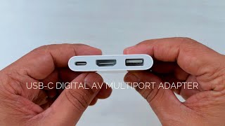 USBC Digital AV Multiport Adapter [upl. by Melar]