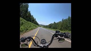 Sabie scenic with HarleyDavidson Sportster 1200 [upl. by Ivo]