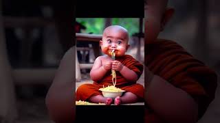 Aha tamater bade mazedar 🍂🌺🫰🏻🌺viralvideo baby babymonk cute cutemonk cutebaby trending viral [upl. by Canon]