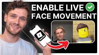 How To Enable Face Tracking in Roblox Mobile  Live Face Movement Roblox [upl. by Alphonse]