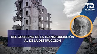 Este es el gobierno de la destrucción no de la Transformación [upl. by Derfiniw]