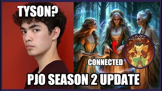 Percy Jackson Series Season 2 Update New Casting Details  Wrath of The Triple Goddess  Tyson Leak [upl. by Yemane]