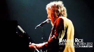 Damien Rice  9 Crimes LIVE in Seoul Korea 2012 [upl. by Plafker]