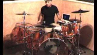 LUDWIG Zepset Vistalite 12 John Bonham Kit com Mike Maeda [upl. by Saunders]