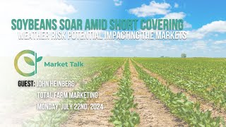 Soybeans Soar Amid Short Covering on Weather Risk [upl. by Fedora]