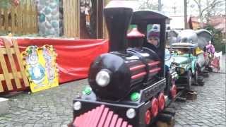 Kindereisenbahn auf dem Weihnachtsmarkt [upl. by Eycal624]