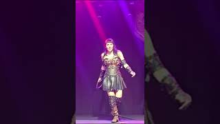 The Warrior Princess Xena walks our AniMinneapolis stage with grace and strength cosplay anime [upl. by Aritak]