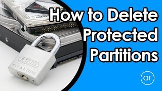 How to Delete the Undeletable using Diskpart Disk Partition in Windows 10 [upl. by Ash]