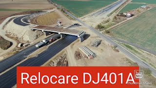 04 NOI 2024 Autostrada A0 sud lot 3 Relocare DJ401A Aktor [upl. by Edrahc632]