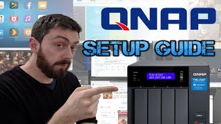 QNAP NAS Guide Part 1  Setup RAID Volumes IP and Shared Folders [upl. by Gabriellia]