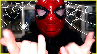 SpiderMan Marvel Legends Series Iron Spider Helmet  Unboxing [upl. by Cara398]