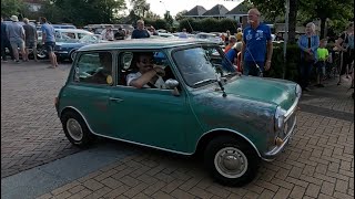 Oldtimer evenement Voorthuizen aanwezige Minis 29 Augustus 2024 bezoeken met Morpheus [upl. by Guinna]