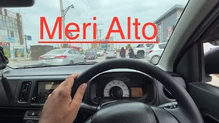 Mari Alto  Suzuki Alto Pakistan Suzuki Alto best fuel average 2021 Model Learn video Rizwan vlogs [upl. by Zerla]