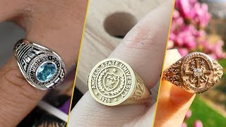 Class Ring or Graduation Ring Almost 188 Years Old Tradition [upl. by Bonnice427]