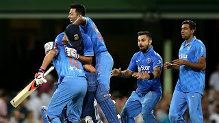 India complete series sweep in thrilling fashion  T20I Series 201516 [upl. by Seve227]