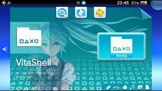 PS Vita Hacks Install VitaShell V19004 MOD 365 HENKaku Enso [upl. by Naillik632]