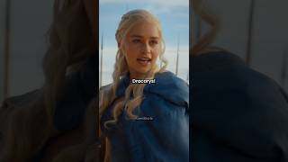 Daenerys command 🔥Dracarys🔥🐲  game of thrones gameofthrones dragon shorts [upl. by Eveam865]