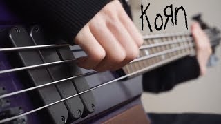 KORN  Black Is the Soul  Bass Cover [upl. by Nett]