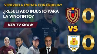 LA VINOTINTO empata con Uruguay en Maturin ¿Resultado muy injusto [upl. by Anniroc131]