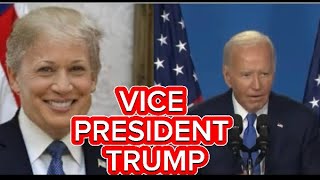 Joe Biden Has A Horrible Night At His quotBig Boyquot Conference Calling Trump His Vice President [upl. by Huba]