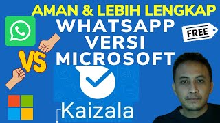 Tutorial Microsoft Kaizala  Whatsapp versi microsoft yang Aman dan cocok untuk belajar [upl. by Blanka]