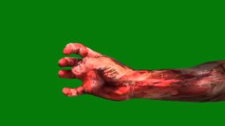 Green screen arm bloody and dirty [upl. by Ekram424]