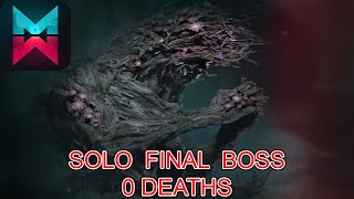 Once Human  Mensdevoran LVL 60 BOSS  SOLO LVL 50  NO DEATHS  OnceHumanBeta [upl. by Ayatnahs]