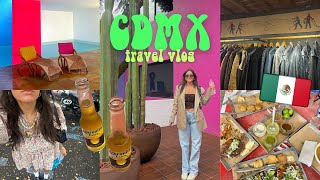 VLOG MEXICO CITY  casa gilardi vintage shopping pujol tasting menu jumex ☆ sarah roberts [upl. by Niven]