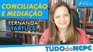 Diferença entre mediação e conciliação  Professora Fernanda Tartuce [upl. by Krispin636]