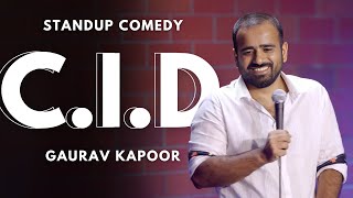 CID  Gaurav Kapoor  Stand Up Comedy  Crowd Work [upl. by Aienahs]