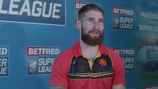 Sam Tomkins  Catalans Dragons  Super League Launch [upl. by Smallman89]