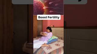 Boost Fertility with simple Yogasana yoga yogawithbhumikaa [upl. by Bristow]