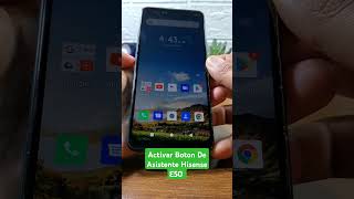 Activar Boton De Asistente Hisense E50 android tecnologia shorts [upl. by Wise]