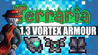 Vortex Armour Terraria 13  BEST RANGED NEW ARMOUR Terraria item Tutorial [upl. by Michon]