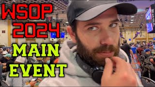 WSOP MAIN EVENT Day 1D Vlog 2024 [upl. by Crary]